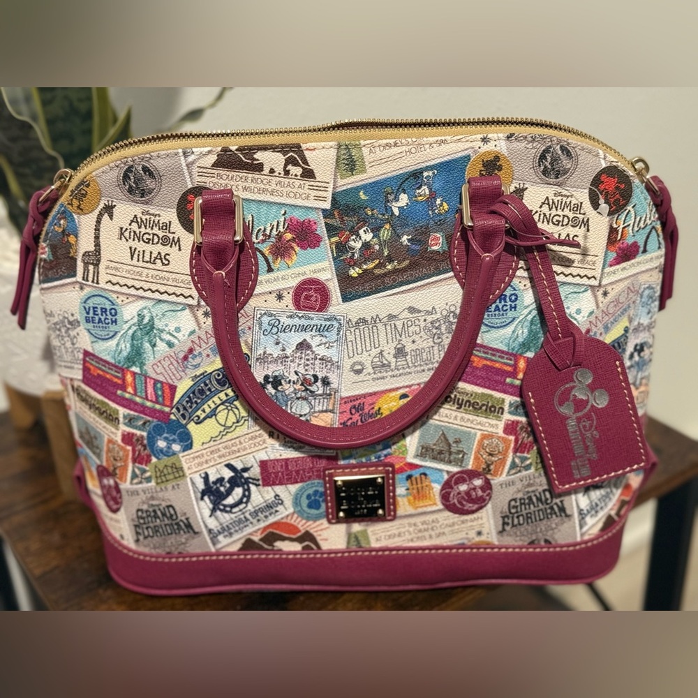 Disney Vacation Club Zip Satchel by Dooney & Bourke